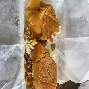 Tripleta breakfast sandwich