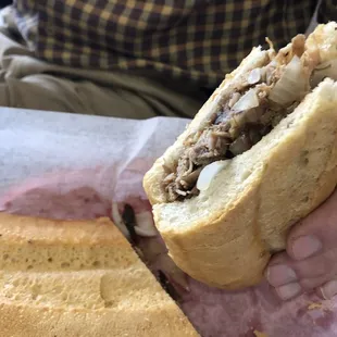 Huge yummy sandwiches!