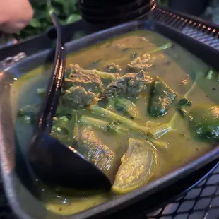 Khmer soup with beef