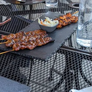 Skewers (Beef and Chicken)