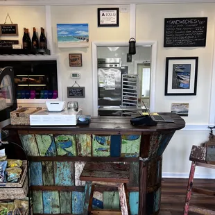 Bar area