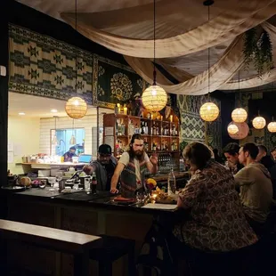 Another view of kitchen/bar area (2/2/24)