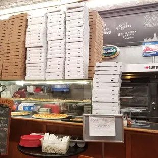 sushi and sashimi, interior