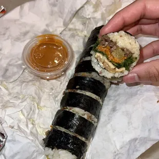 Beef Bulgogi Kimbap