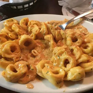 a plate of pasta