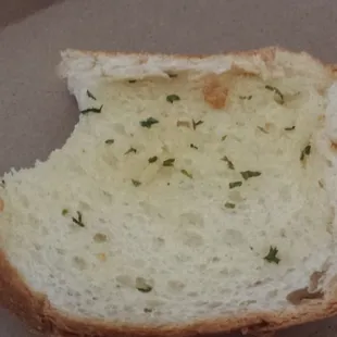 Iced garlic bread