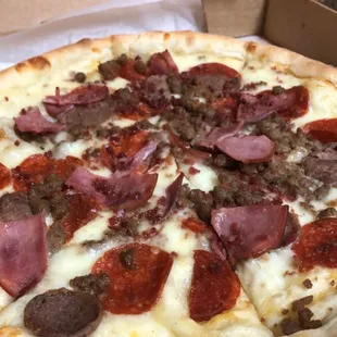 Meat Lovers: no sauce
