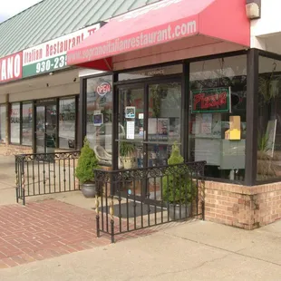 Front of the store