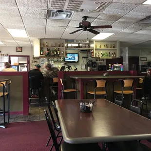 Bar area