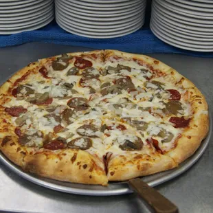 food, pizza