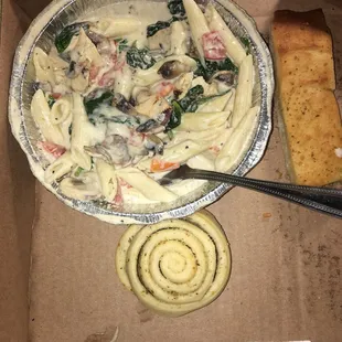 Chicken Florentines pasta