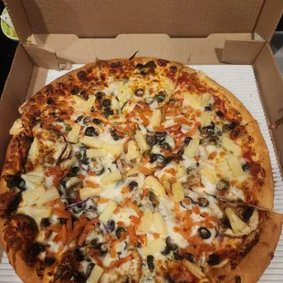 Plato Veggie Pizza