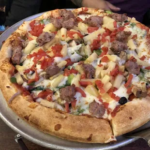 Meat pizza