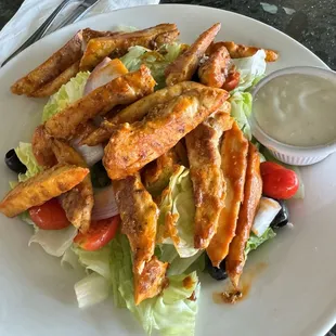 90. Grilled Buffalo Chicken Salad