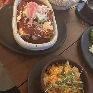 Enchiladas Estilo Michoacan