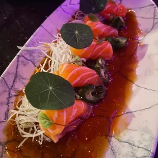 Salmon Crudo