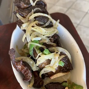 a plate of food