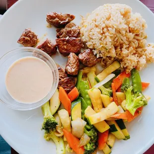 Steak Hibachi Lunch special