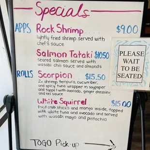 Specials (July 25, 2021)