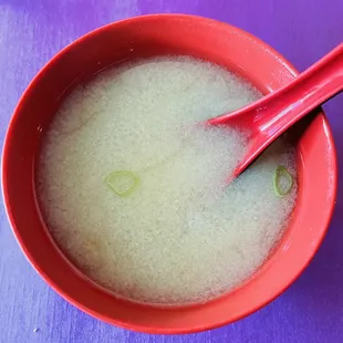 Miso soup (comes with Lunch special)