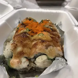 Baked Salmon Roll