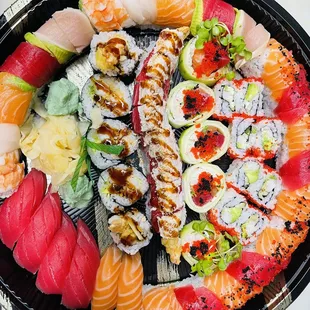 sushi and sashimi, sashimi, food, sushi