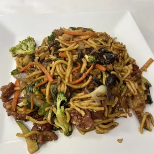 Lo Mein with Beef