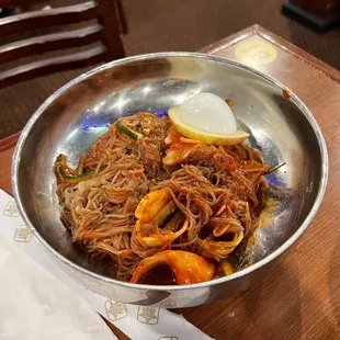 Spicy cold noodle