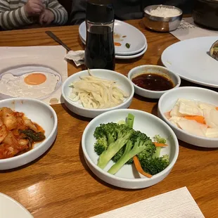 Assorted sides