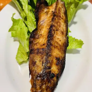 Sorabol Special includes Grilled Fish (Mackerel)