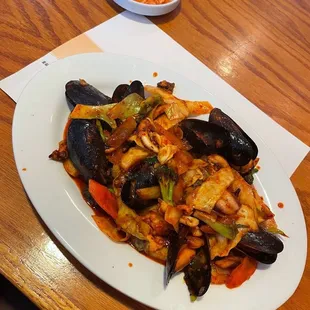 Stir Fried Squid