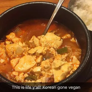 Spicy Tofu Soup