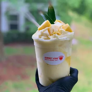 Our famous Pineapple Sorbet