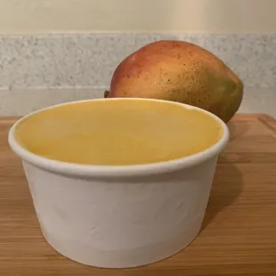 Our mango Flavor Sorbet !