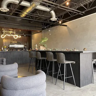 Coffee bar seating