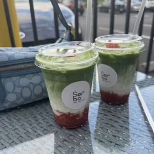 Strawberry Matcha