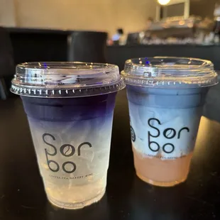 Blue Momo Latte