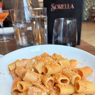 Rigatoni a la vodka