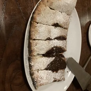 Nutella calzone
