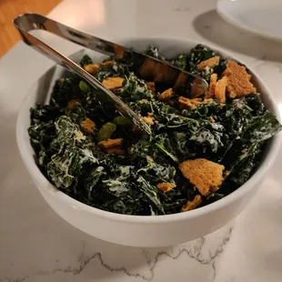 He either said "Kill Caeser" or maybe it was "kale Caeser." I'm going to be Shakespearean and say it was the former.