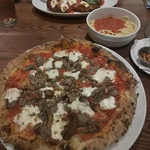 Mushroom Pizza