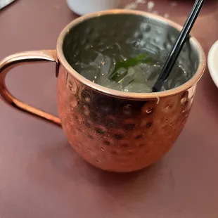 Blueberry mule