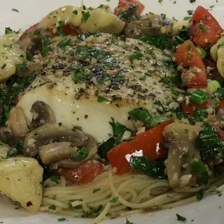Baked Halibut Special