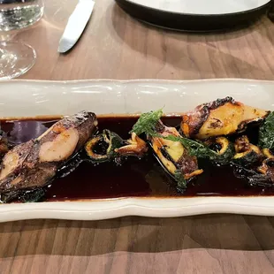 Grilled Calamari "Diavolicchio"