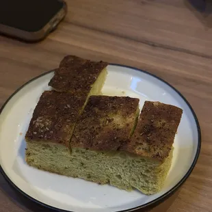 Potato Leek Focaccia