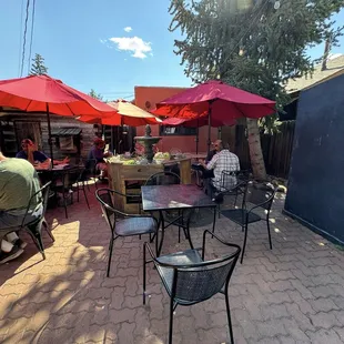 Outdoor seating