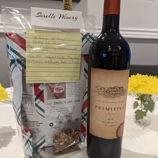 Vin Brule kit and Primitivo