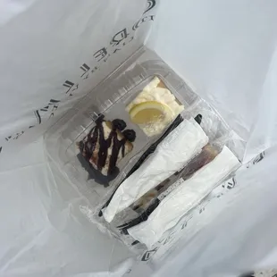 Homemade cheese cake sampler (take out)