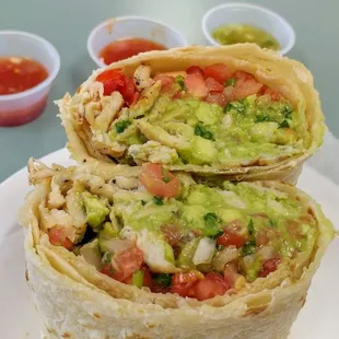Pollo Asado Burrito