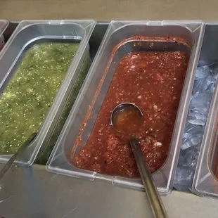 Salsa bar